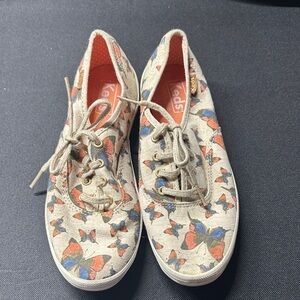 Keds Multicolor Butterfly Canvas Sneakers